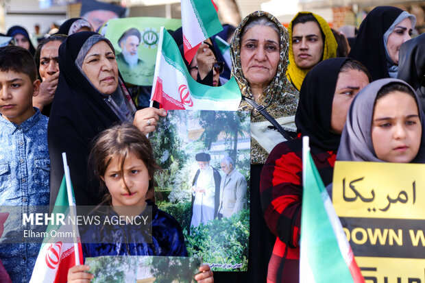 راهپیمایی ضدصهیونیستی «جمعه خشم» در سنندج