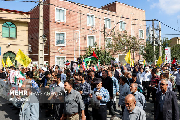 راهپیمایی ضدصهیونیستی «جمعه خشم» در ارومیه