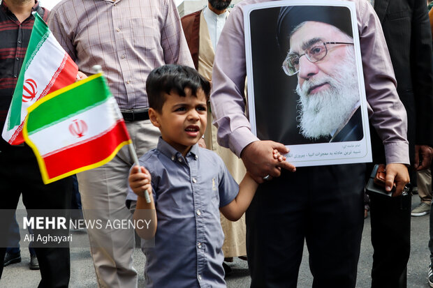 راهپیمایی ضدصهیونیستی «جمعه خشم» در ارومیه