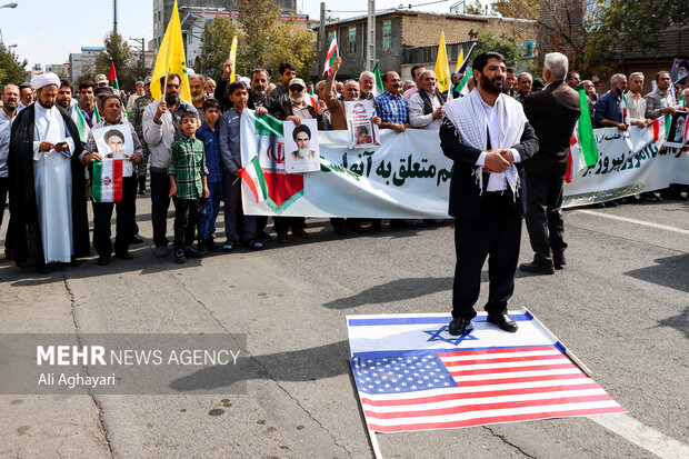 راهپیمایی ضدصهیونیستی «جمعه خشم» در ارومیه