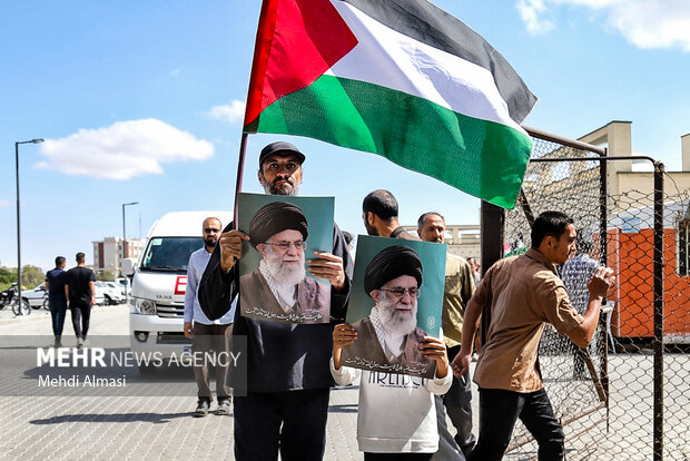 راهپیمایی ضدصهیونیستی «جمعه خشم» در زنجان