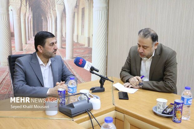 حضور نماینده مردم اهواز در دفتر خبرگزاری مهر