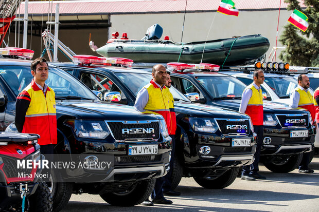 مراسم روز ملی ایمنی و آتش‌نشانی در تبریز