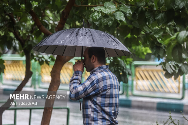 پیش بینی بارش باران برای البرز