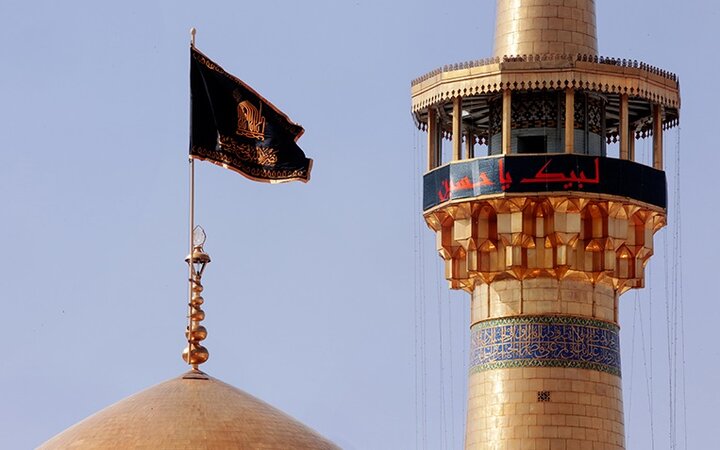 VIDEO: Imam Reza shrine redecorated after Nasrallah martyrdom