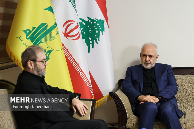 مراسم عرض تسلیت شهادت سید حسن نصرالله در دفتر حزبالله لبنان 13