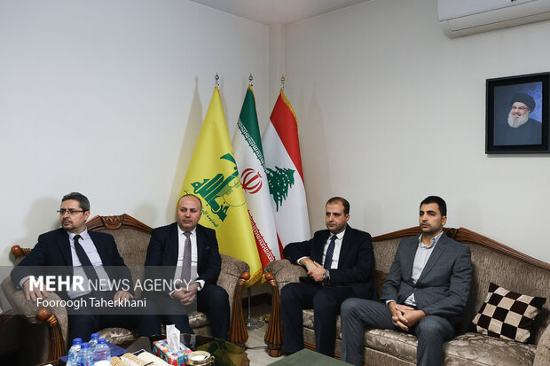 مراسم عرض تسلیت شهادت سید حسن نصرالله در دفتر حزبالله لبنان 20