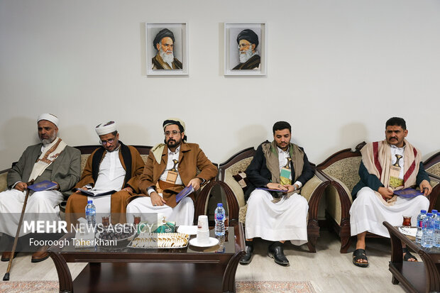 مراسم عرض تسلیت شهادت سید حسن نصرالله در دفتر حزبالله لبنان 33