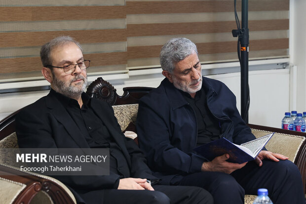 مراسم عرض تسلیت شهادت سید حسن نصرالله در دفتر حزبالله لبنان 29