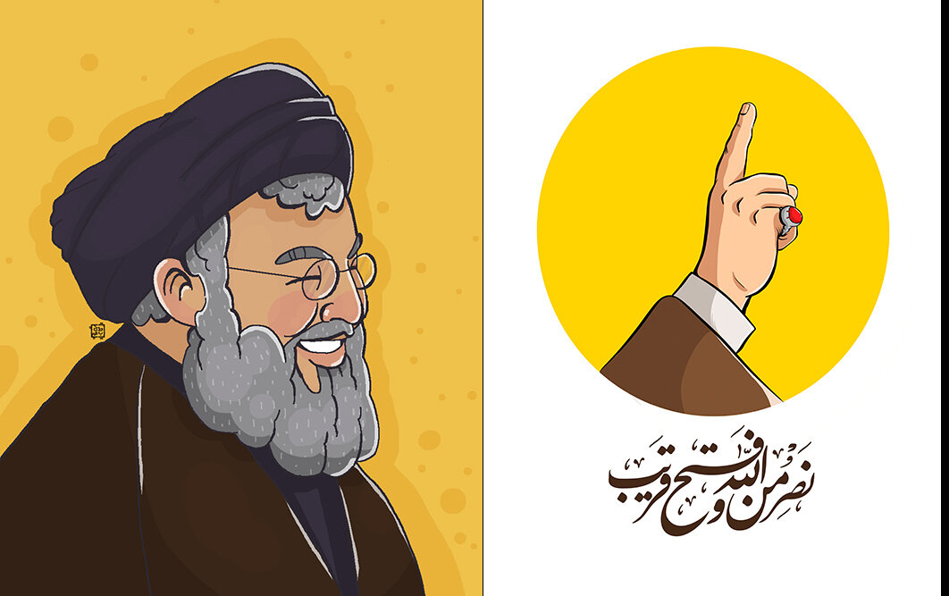 قلمهایی که برای سید مقاومت طرح و نقش زدند/ او همچنان با ماست