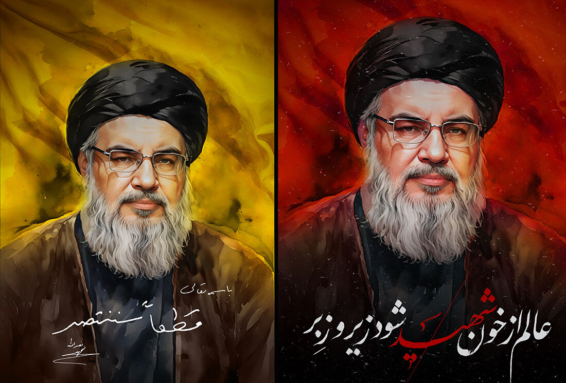 قلمهایی که برای سید مقاومت طرح و نقش زدند/ او همچنان با ماست