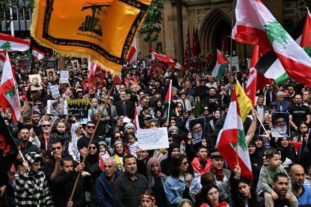 شہید حسن نصر اللہ پر صہیونی حملے کے خلاف آسٹریلیا میں احتجاجی مظاہرہ+ تصاویر