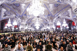 Martyr Nasrallah remembered in Imam Reza Shrine