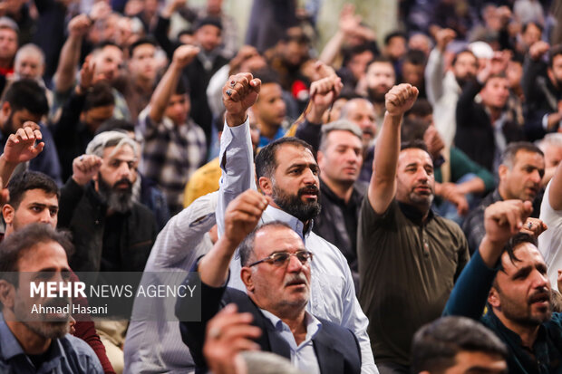 
Martyr Nasrallah remembered in Imam Reza Shrine
