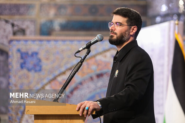 
Martyr Nasrallah remembered in Imam Reza Shrine
