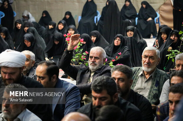 مراسم گرامیداشت مجاهد مقاومت در سمنان