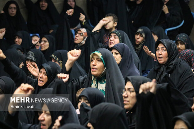 مراسم گرامیداشت مجاهد مقاومت در سمنان