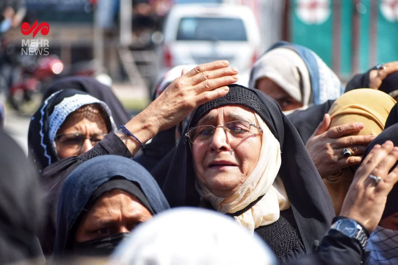 سید حسن نصر اللہ کی شہادت، بھارت کے زیر انتظام کشمیر میں احتجاجی ریلی+ تصاویر