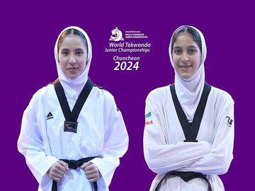 Iranian girls win two golds in World Taekwondo Junior Championships