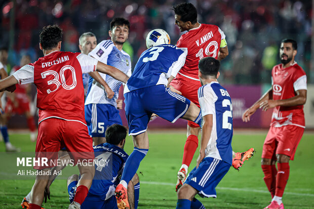 فوتبال پرسپولیس ایران و پاختاکور ازبکستان