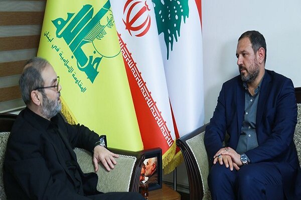 دیدار رئیس شورای عالی استانها با نماینده حزبالله در ایران