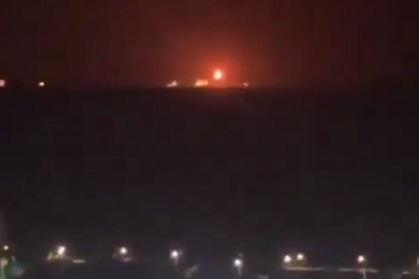 VIDEO: Iranian missiles hit Israeli gas platform in Ashkelon