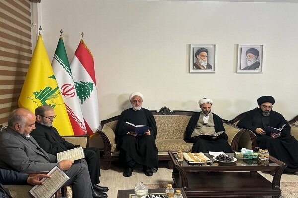 حضور حجت الاسلام اژهای در دفتر حزب الله لبنان