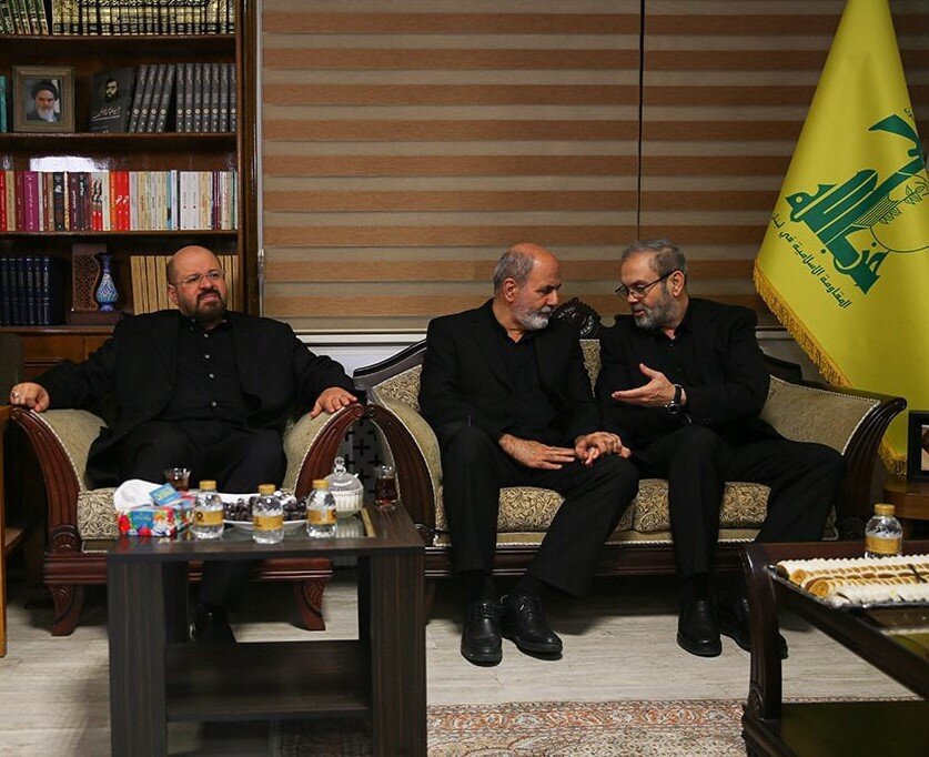 Top security official attends Hezbollah office in Tehran