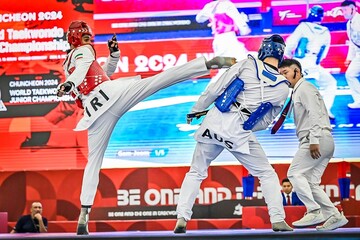 Ashrafi wins Iran’s third gold in World Taekwondo Junior Championships