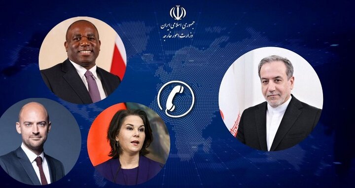 Irakçi Almanya, Fransa ve İngiltere dışişleri bakanları ile görüştü Irakçi Almanya, Fransa ve İngiltere dışişleri bakanları ile görüştü