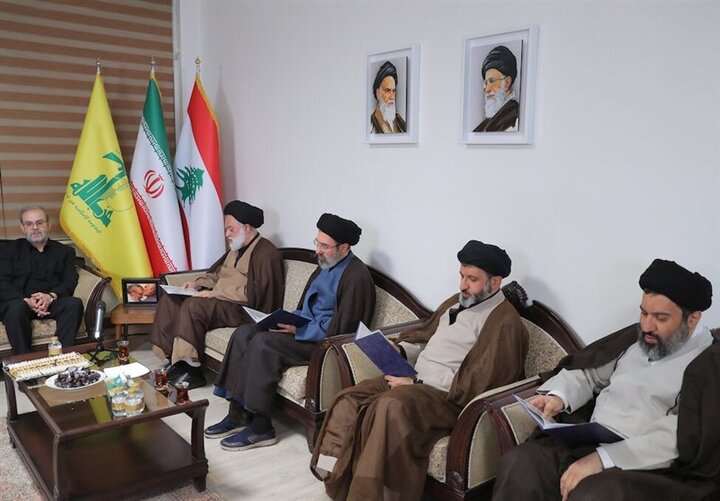 Leader’s sons visit Hezbollah Office in Tehran