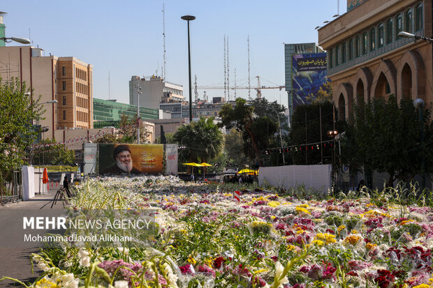 آخرین روز  مراسم ادای احترام به شهید سیدحسن نصرالله