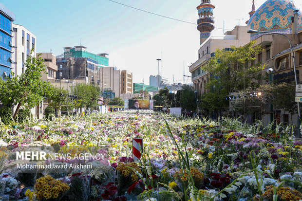 آخرین روز  مراسم ادای احترام به شهید سیدحسن نصرالله