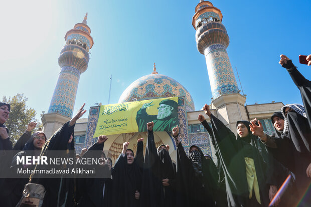 آخرین روز  مراسم ادای احترام به شهید سیدحسن نصرالله