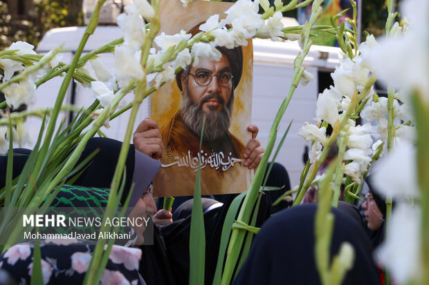 آخرین روز  مراسم ادای احترام به شهید سیدحسن نصرالله