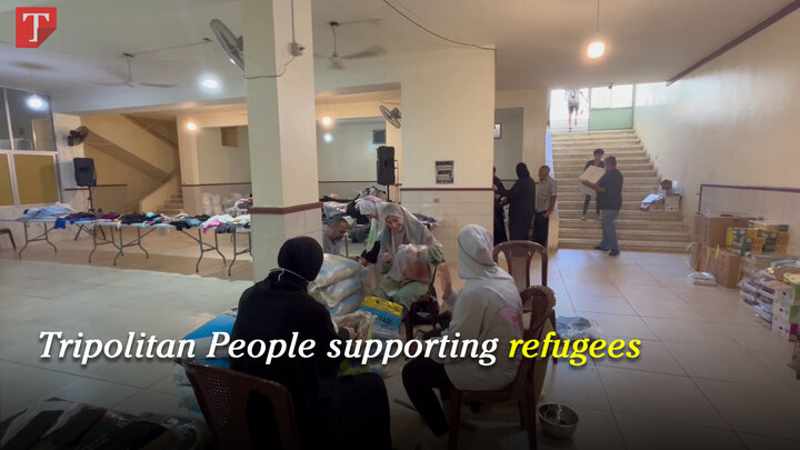 Exclusive: Tripolitans supporting the refugees