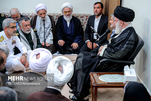 دیدار دستاندرکاران کنگره شهدا استان مازندران با رهبر معظم انقلاب
