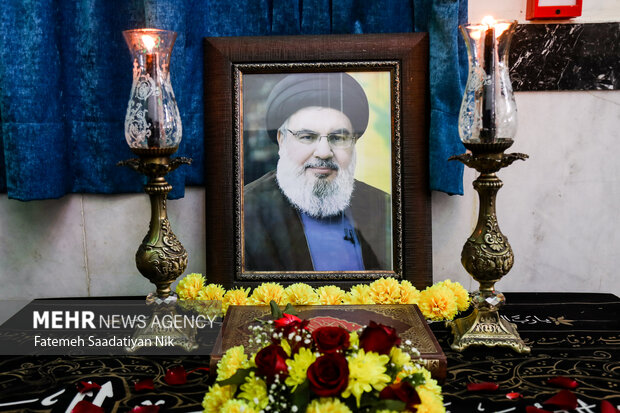 Thousands attend Nasrallah commemoration ceremony in Tehran