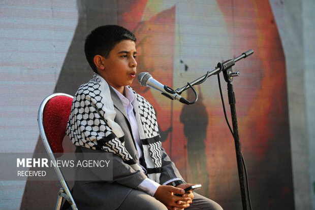 عهدواره دو هزار نفری نوجوانان و جوانان ایرانی با سید مقاومت 8