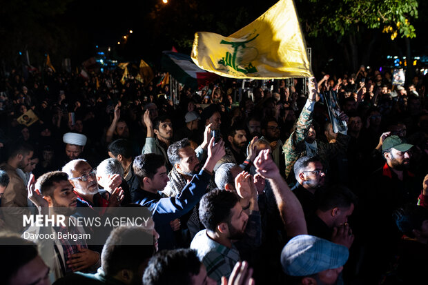 بزرگداشت هفتمین روز شهادت سید حسن نصرالله