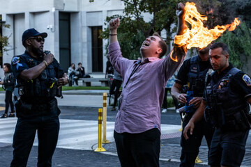 Protester attempts self-immolation near White House (+VIDEO)