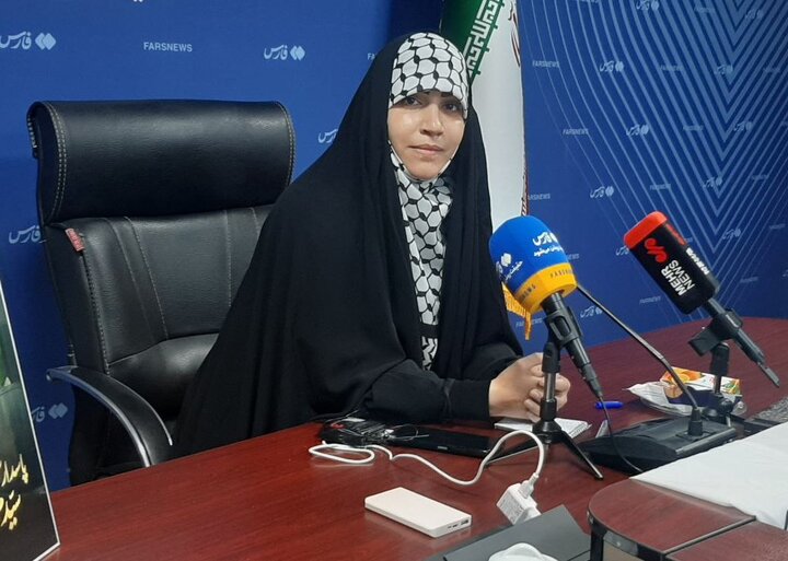 تجمع دختران انقلاب نشاندهنده پشتیبانی زنان از محور مقاومت است