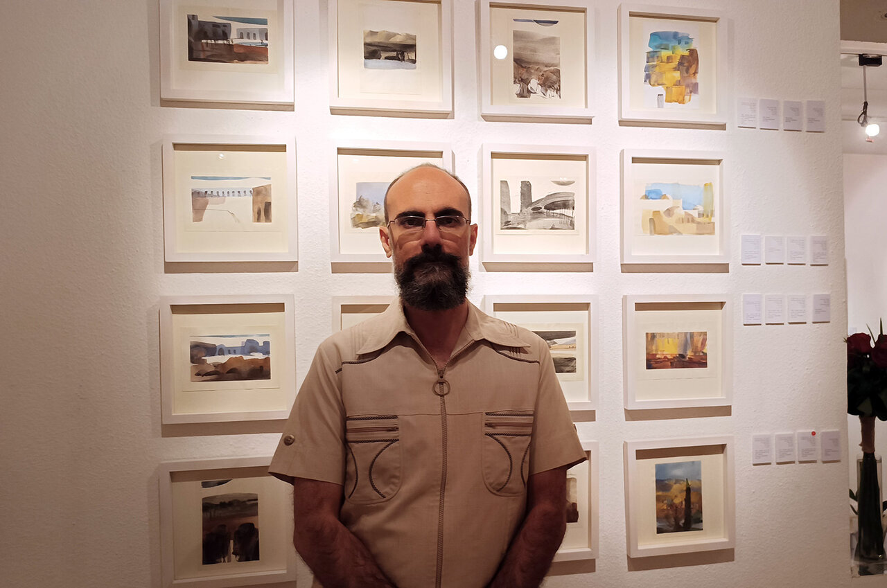 میراث و معماری رها شده موضوع نقاشی شد/ توجه به محیطزیست و آلودگی