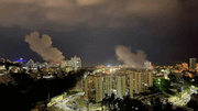 Iranian missiles land in Haifa, cause fire in strategic site