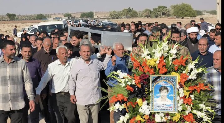 مادر شهید «نعمت الله بریدانی» به فرزند شهیدش پیوست