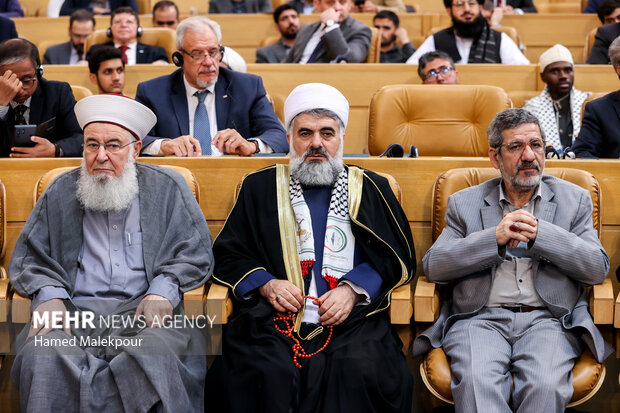 مراسم اولین سالگرد عملیات «طوفان الاقصی»