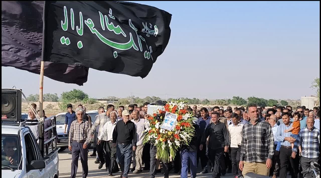 مادر شهید «نعمت الله بریدانی» به فرزند شهیدش پیوست