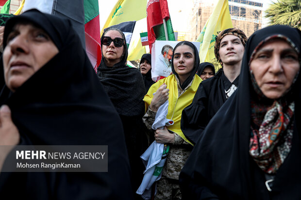 Pro-Resistance gathering in Tehran