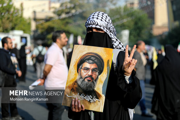 تجمع 
Pro-Resistance gathering in Tehran