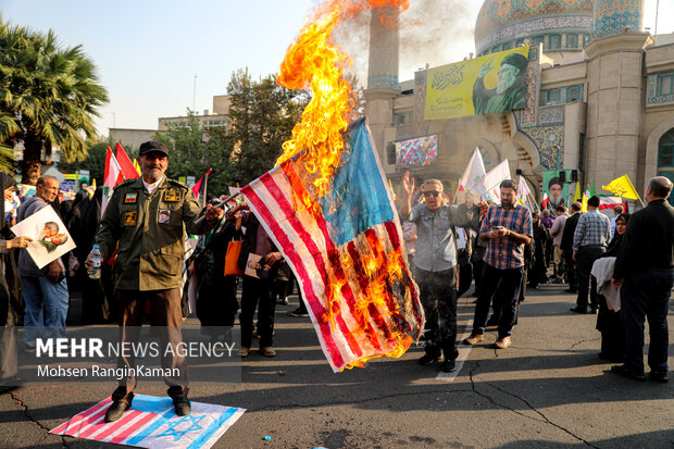 Pro-Resistance gathering in Tehran